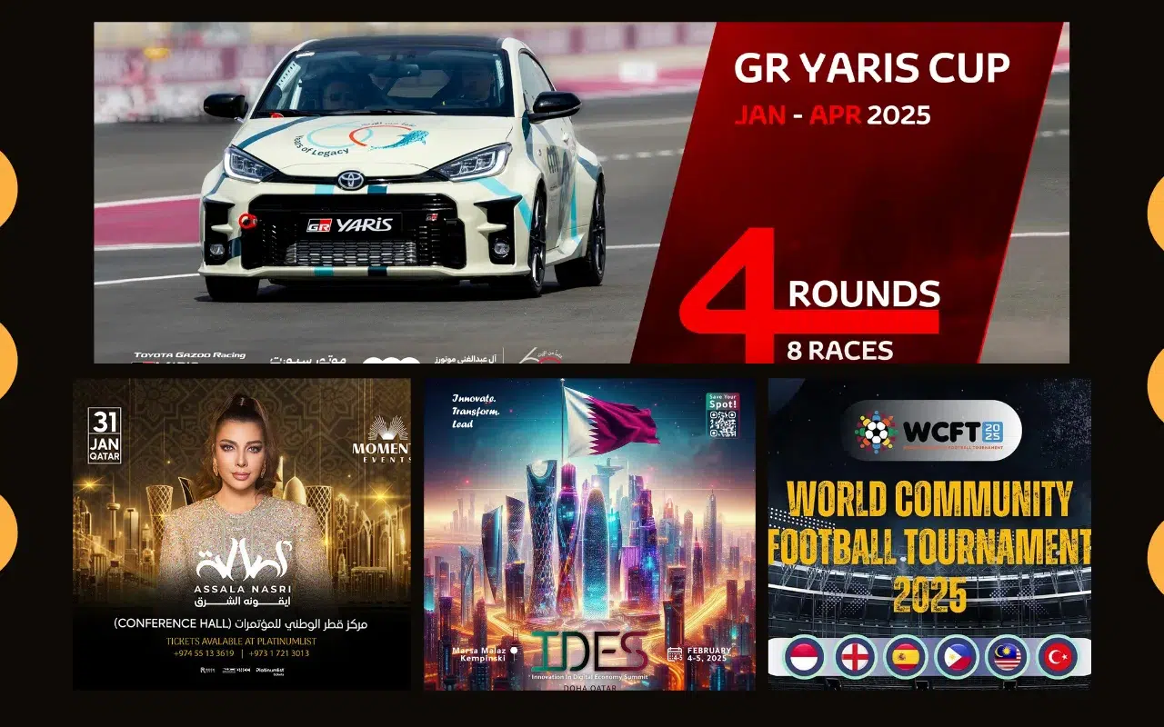 Qatar 2025 top events