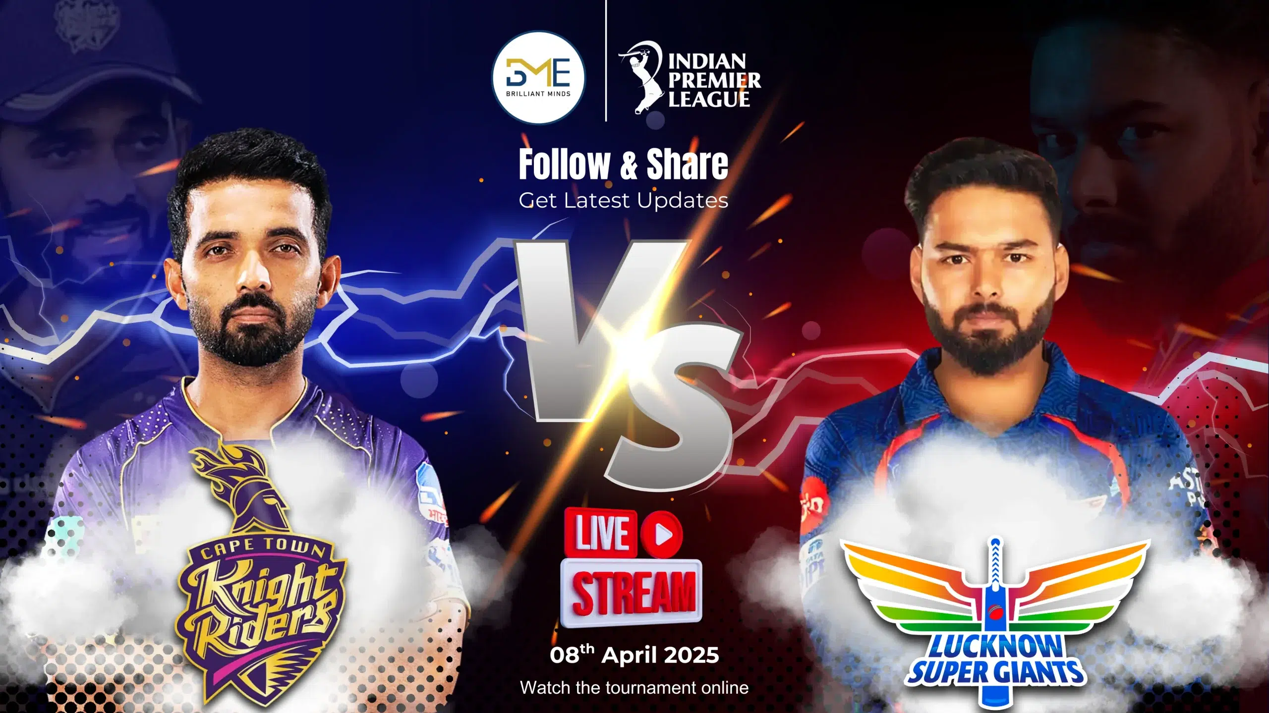 KKR vs LSG
IPL 2025
