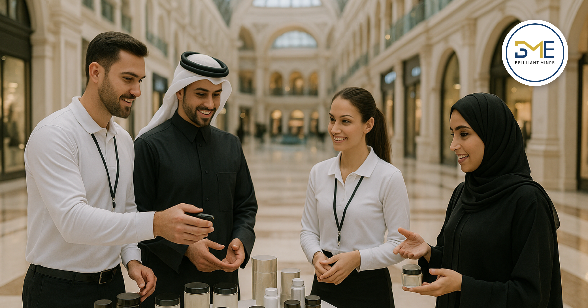 Retail Event Staffing Doha: AlHazm Mall Exhibition